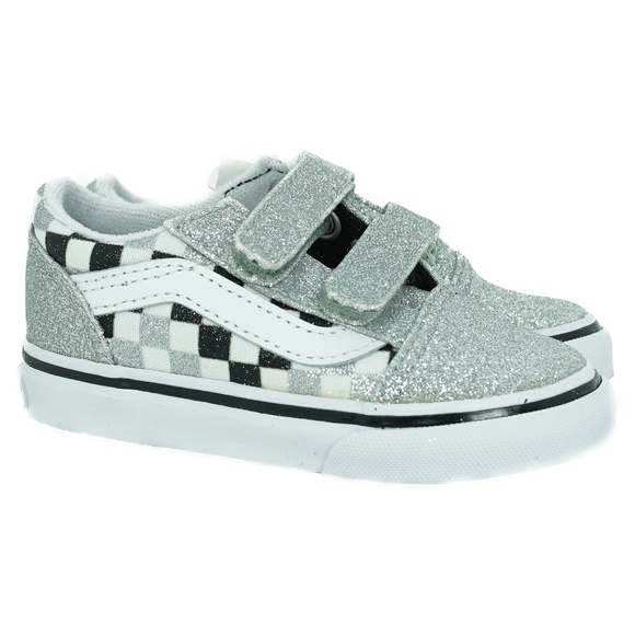 vans glitter checkerboard old skool